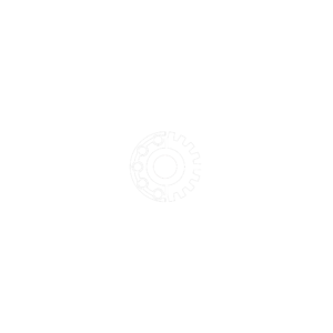 Logotipo Blutech em Branco com o fundo transparente