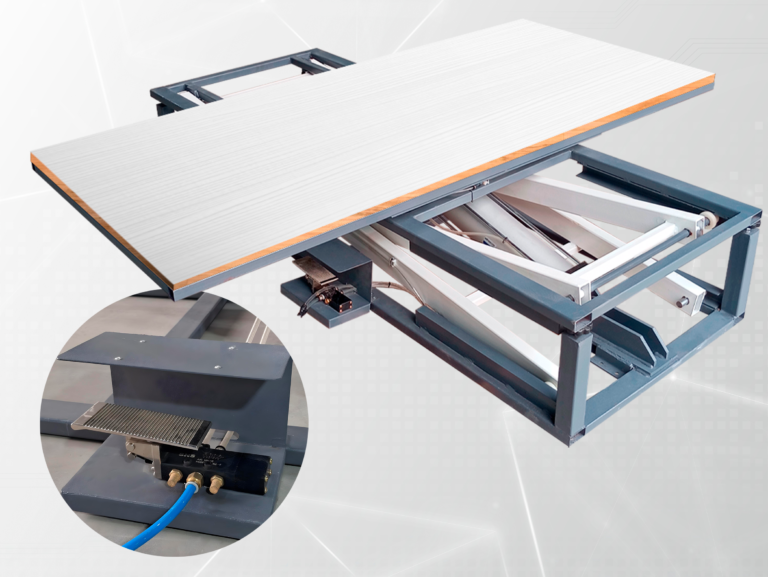 Mesa Elevatória com Tampo Giratório